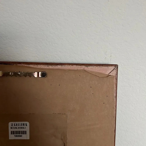 Z Gallerie MCM Vintage Floral Botanical Wall Decor - Picture 7 of 8